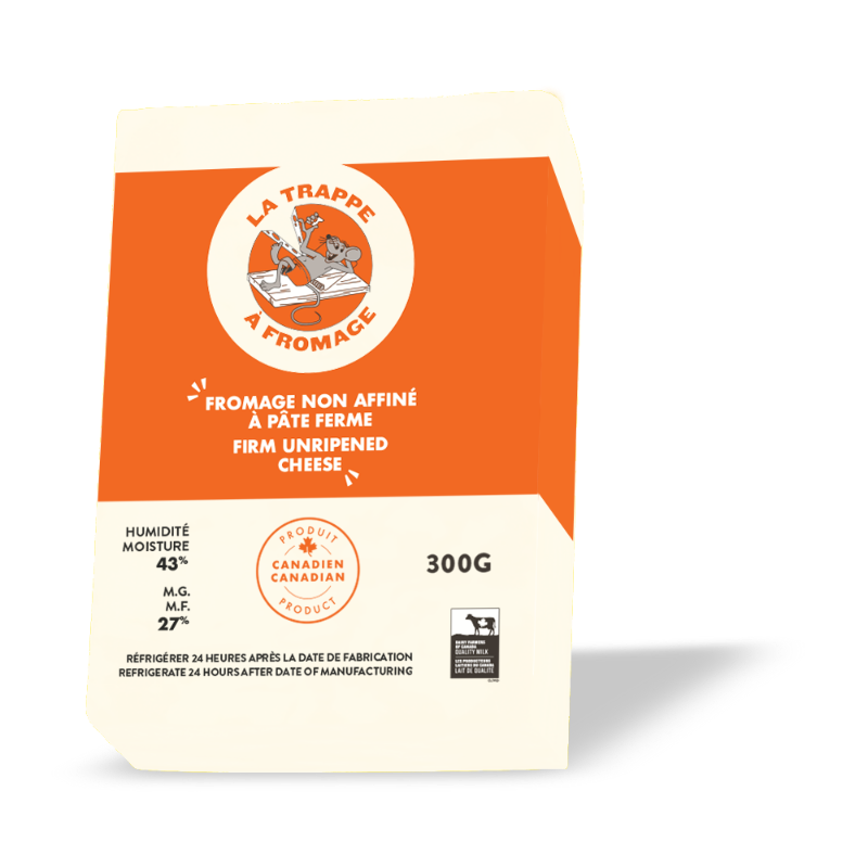 Bloc cheddar froid blanc