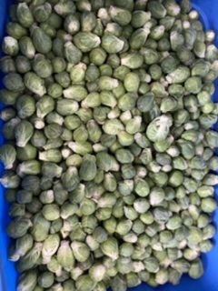 Organic Brussels sprouts