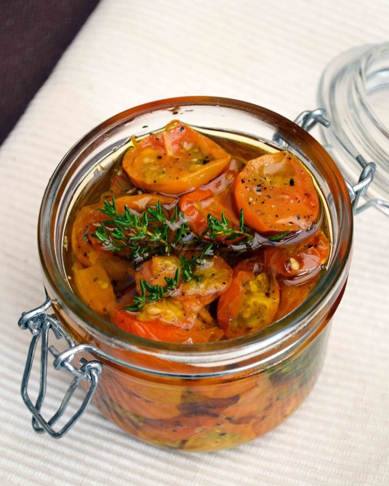 Confiture de tomates cerises jaunes