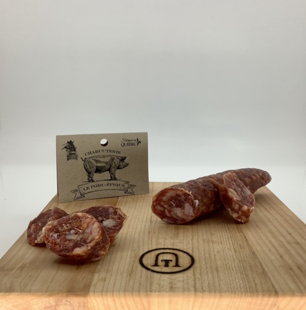 Saucisson baies de genièvre