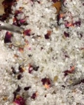 Sel de bain - Rose et Sauge 100g