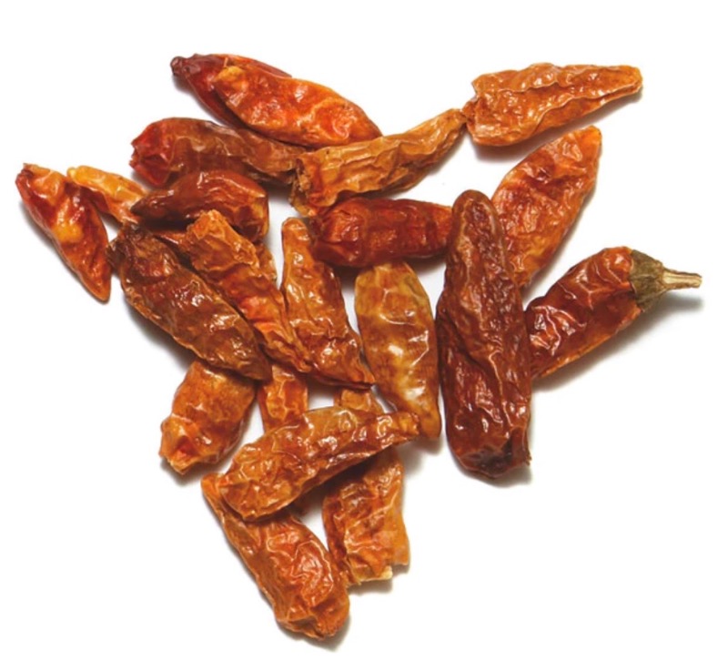 Piments forts séchés