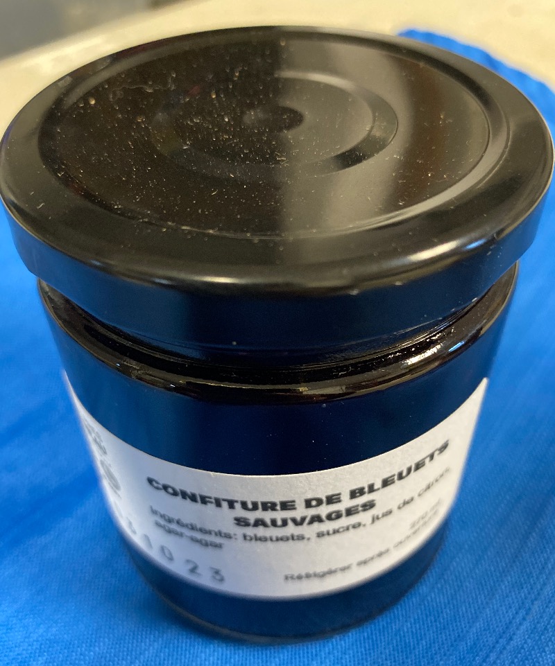 Confiture de bleuets