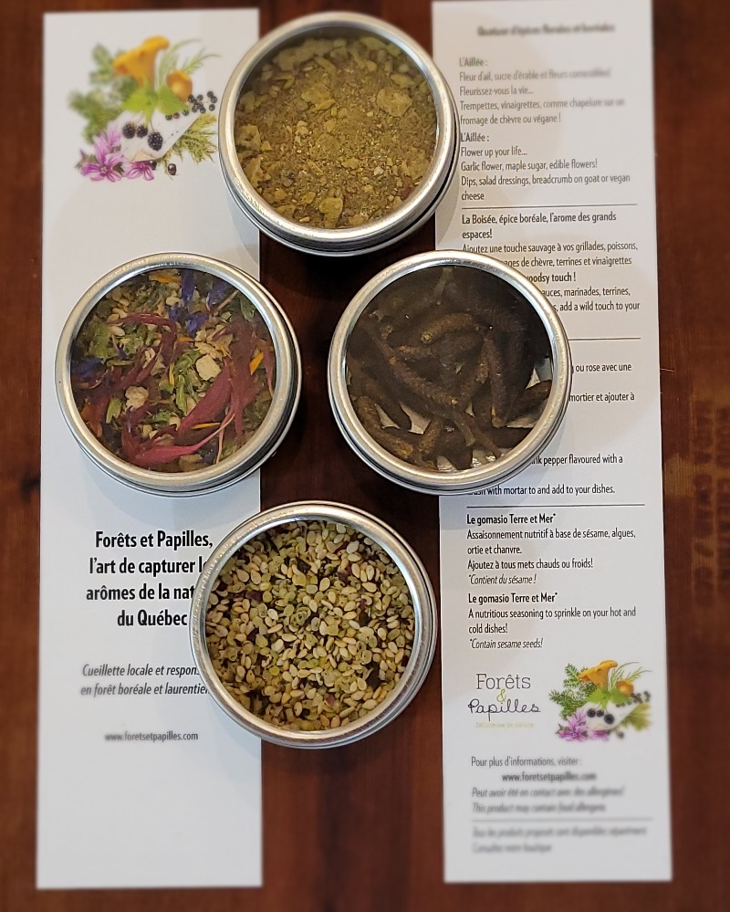 Le Quattuor d'épices florales et boréales