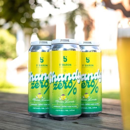 Shandy Zéro Pale Ale sans alcool MDO