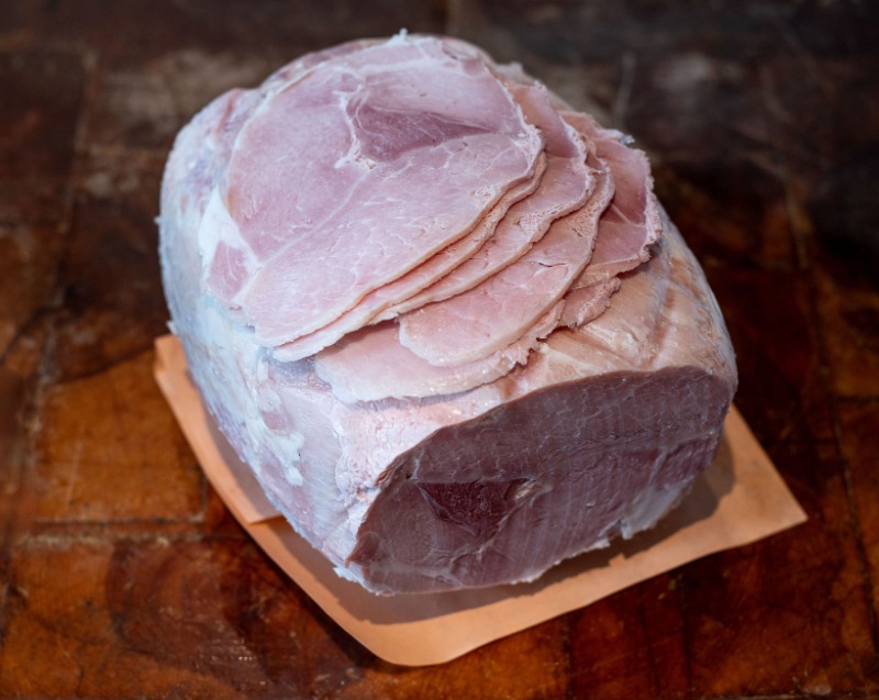 Tranche de jambon frais