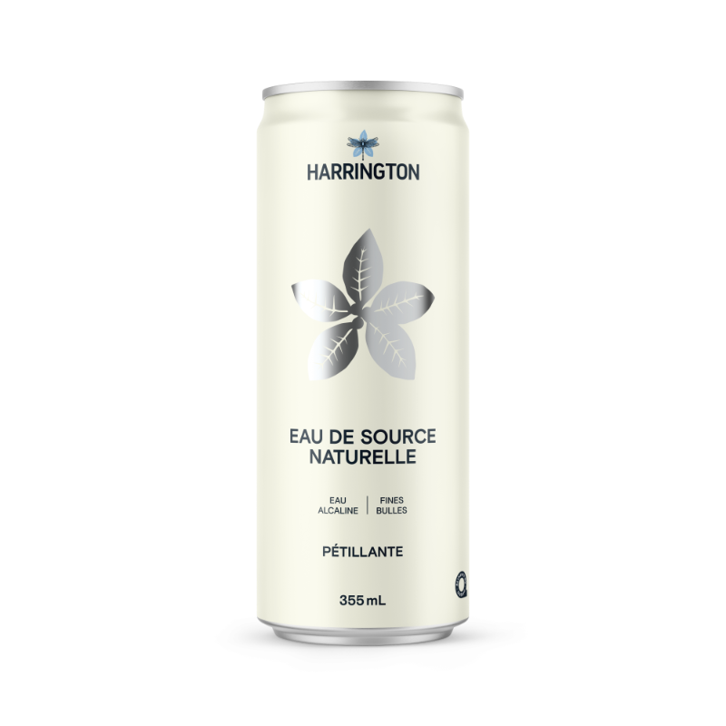 Eau de source naturelle pétillante