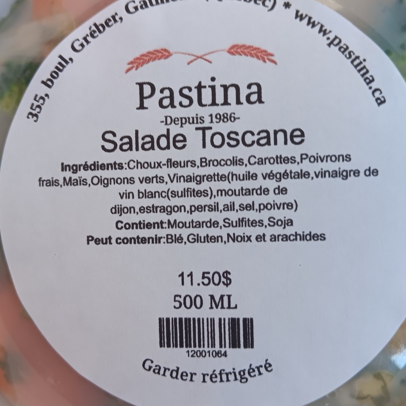 Tuscan Salad (2 servings) – Pastina