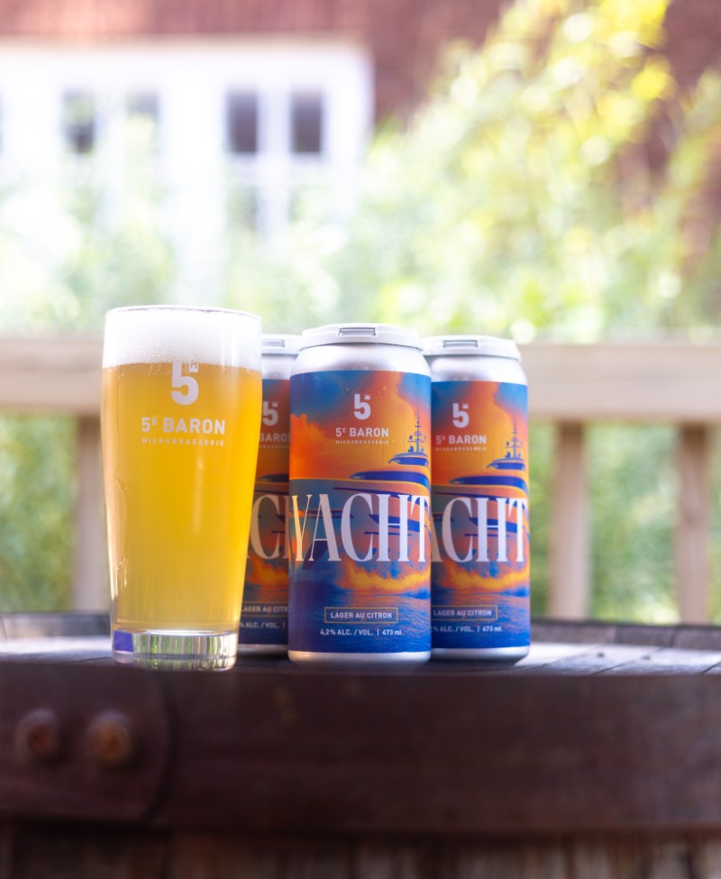 Yacht - Lager au maïs et au citron 4,2 %