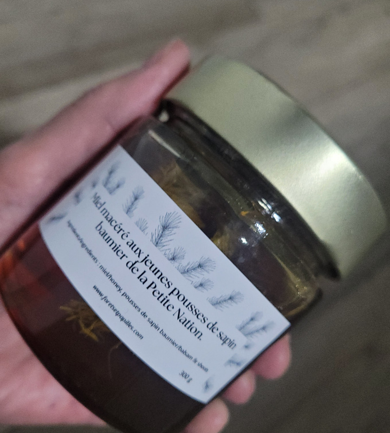 Le délicieux miel au sapin baumier !