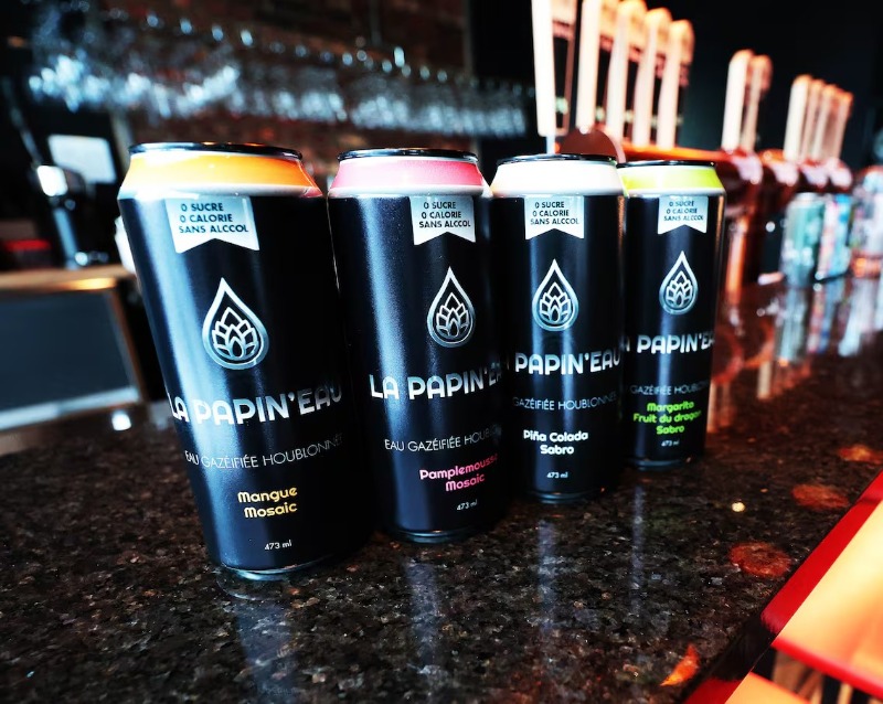 Papin'eau - Eau houblonné gazéifiée Pina Colada