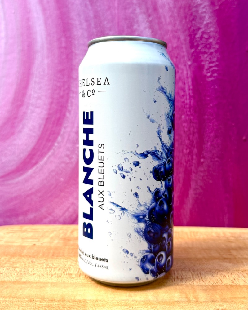 Blanche aux bleuets - 4.4% Alc
