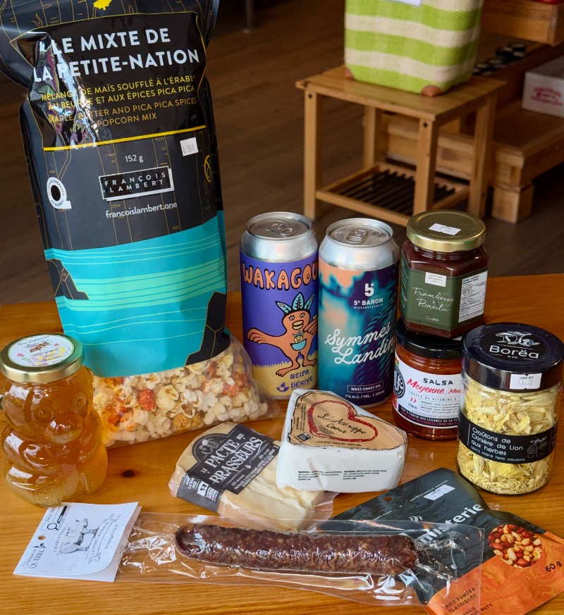 Panier Cadeau Épicurien (Avec Alcool)
