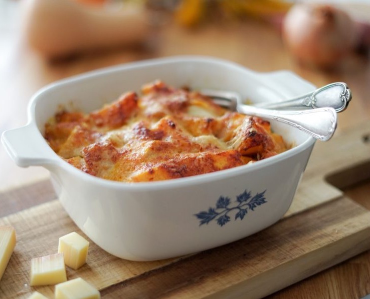 Gratin de courge musquée