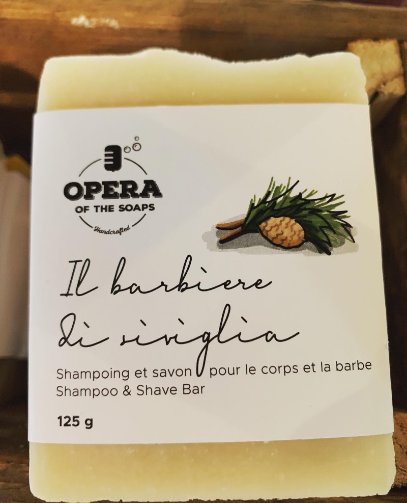 Shampoing en barre artisanal
