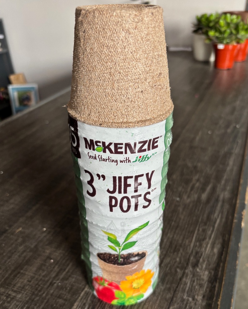 Pot de tourbe Jiffy 3 pouces