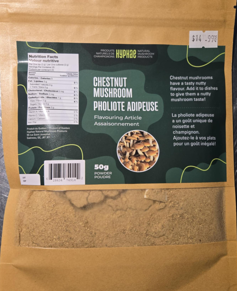 Chestnut Mushroom powder
