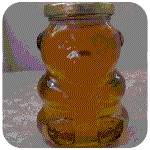 Miel Liquide en ourson de verre