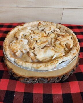 Tarte aux pommes et sucre à la crème d'érable